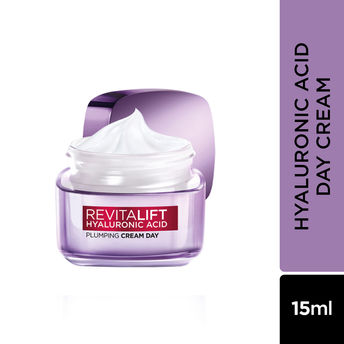 L'Oreal Paris Revitalift Hyaluronic Acid Plumping Day Cream For Hydrated & Radiant Skin