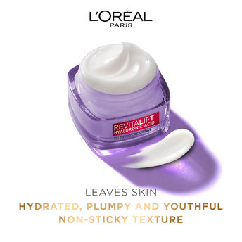 L'Oreal Paris Revitalift Hyaluronic Acid Plumping Day Cream For Hydrated & Radiant Skin