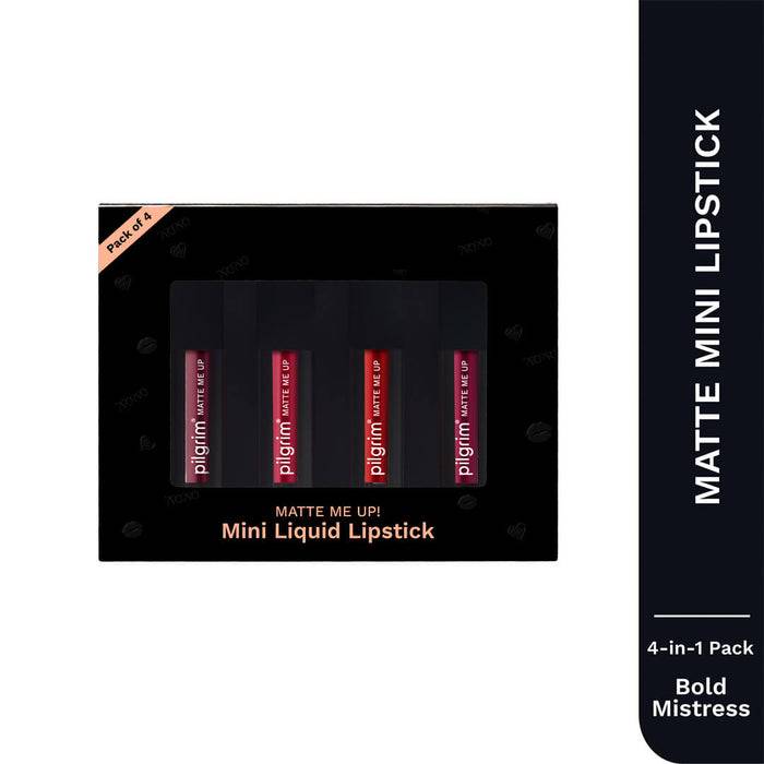Matte Me Up! Liquid lipstick 4 in 1 pack (minis)
