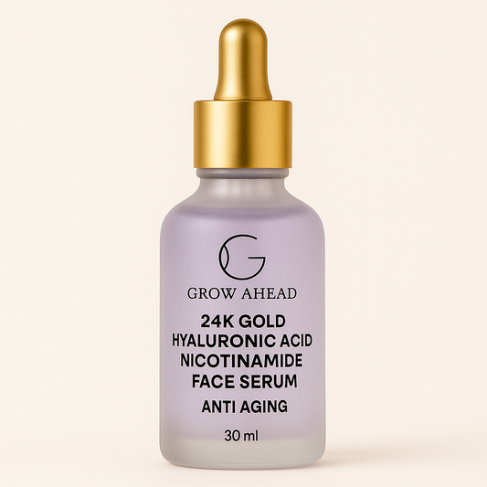 100ml 24k Gold Hyaluronic Acid Nicotinamide Face Serum Anti Aging Facial Lifting Collagen Essence Skin Care Whitening Serum