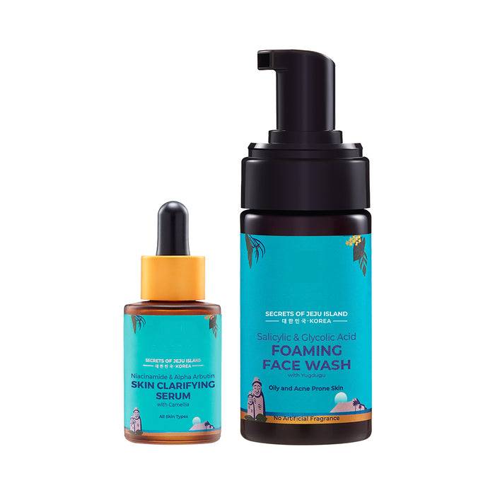 Skin Clarifying Serum & Face Wash Combo