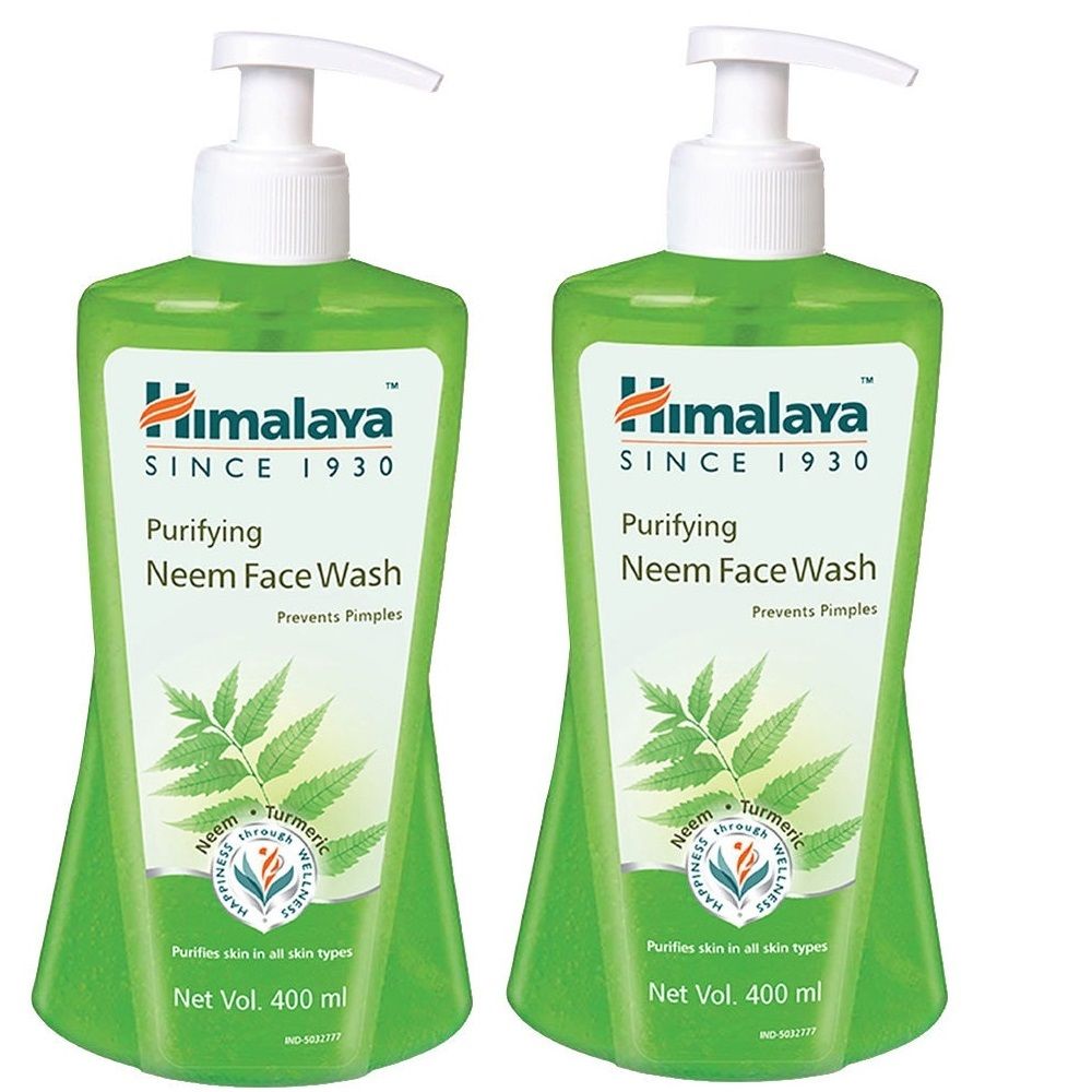 Himalaya Herbals Purifying Neem Face Wash, 200ml & Purifying Neem Face Wash, 400 ml