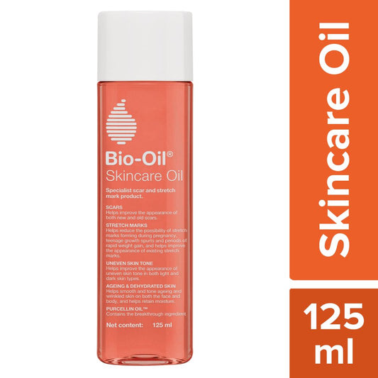 Bio-Oil Original Skincare Oil suitable for Stretch Marks | Scar Removal | Uneven Skin Tone | All Skin Types | 125ml